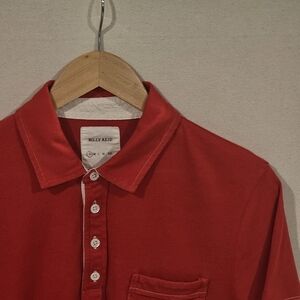 Billy Reid Short Sleeve Polo S